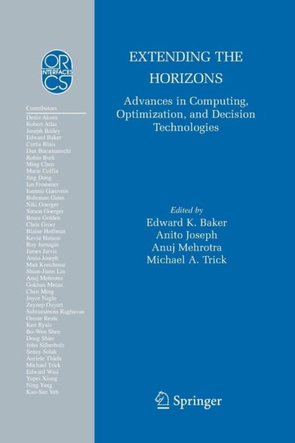 The Extending the Horizons: Advances In Computing, Optimization, and Decision Technologies : 37 Book