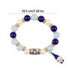 Natural Crystal Dwarf Beaded Bracelet Elastic Rope Crystal  Flower  Bracelet  Party Favor