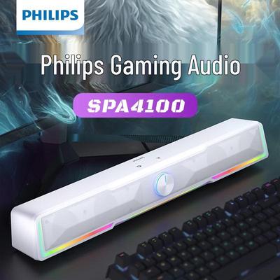Игровой Bluetooth-динамик Philips SPA4100 с китайской вилкой (адаптер в комплекте)