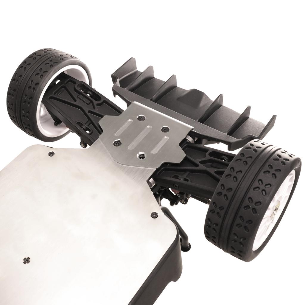 304 stainless steel chassis armor For MJX HYPER GO 7303 1/7 pull remote control car modification accessories