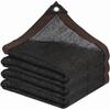 2x2м 2x4м Открытая солнцезащитная сетка, Защита от УФ-излучения, Ткань для затенения газона, сада, Теплица, Растения, Двор, Патио, Забор, Солнцезащитное покрытие