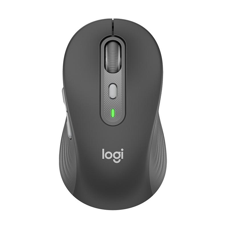 Logitech Mouse, Wireless Silent Mouse, Smart Mouse, Black, with Logi Bolt USB Receiver, M650 Upgraded Versio
