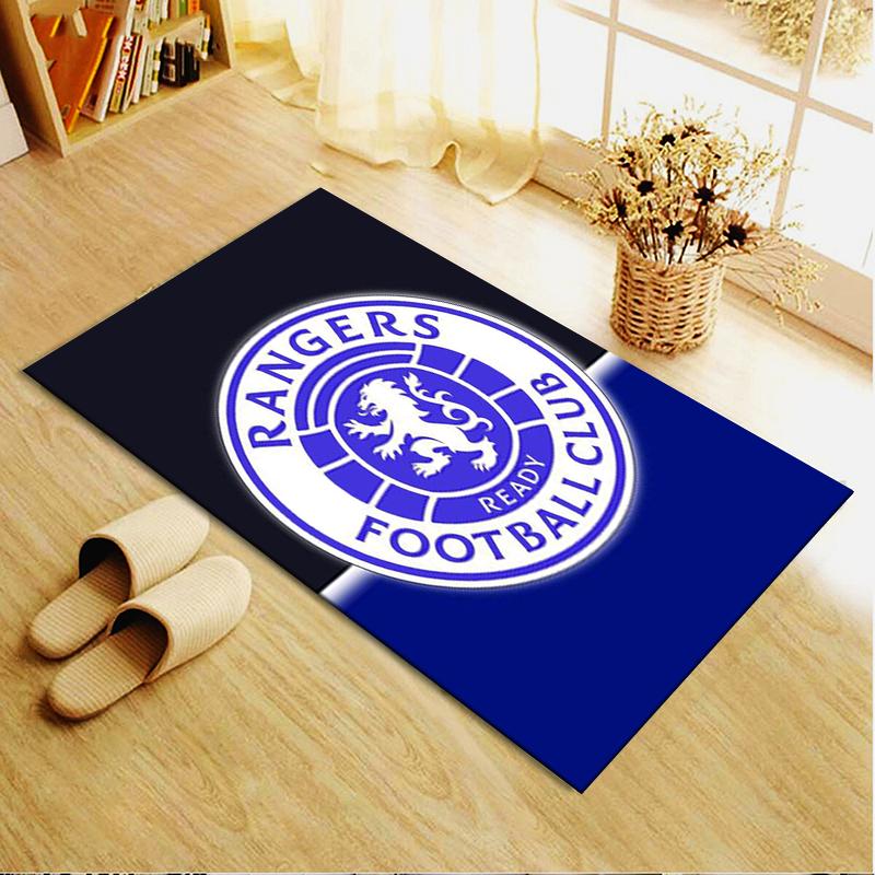 2025 New Rangers F.C Carpet Rug for Living Room Bedroom Home Sofa Decoration,Kids play Non-slip Floor Mat126