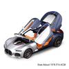 1:32 Atlantic Mansory Revuelto Спортивные Автомобили Игрушечные Модели Сплав Литье под Давлением Открывающиеся Двери Назад Коллекции Суперкаров для Подарков Друзьям