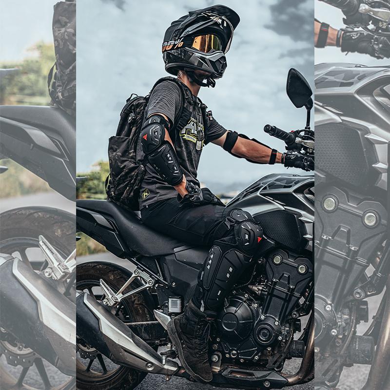 MOTOWOLF Мотоциклетная защита коленей Мотокросс Защитные накладки Наколенники Мотоциклетные Наколенники Защитное снаряжение Наколенники