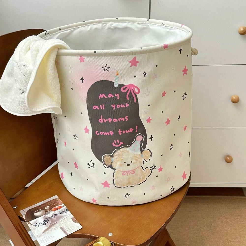 Foldable Laundry Basket Woven Wicker Baskets New Toys Storage Basket  Household