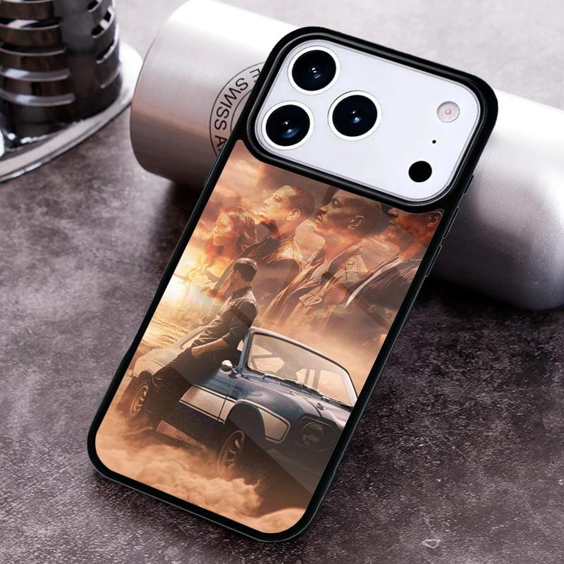 Чехол для телефона «Форсаж» для iPhone 17 16 15 Pro Max Air 14 13 12 11 Plus Ударопрочный чехол