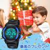 IN Shop Watch Boys Digital Boys Sports Watch Outdoor Многофункциональные водонепроницаемые часы с оповещением, датой, днем и временем, светодиодный аналоговый дисплей