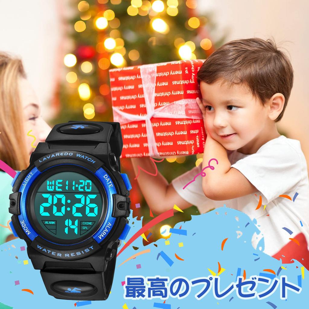 IN Shop Watch Boys Digital Boys Sports Watch Outdoor Многофункциональные водонепроницаемые часы с оповещением, датой, днем и временем, светодиодный аналоговый дисплей