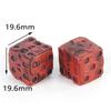 Retro Red Skull Terror Dice D6 Pips 19.6mm for Funny Friend Party Board Game Entertainment
