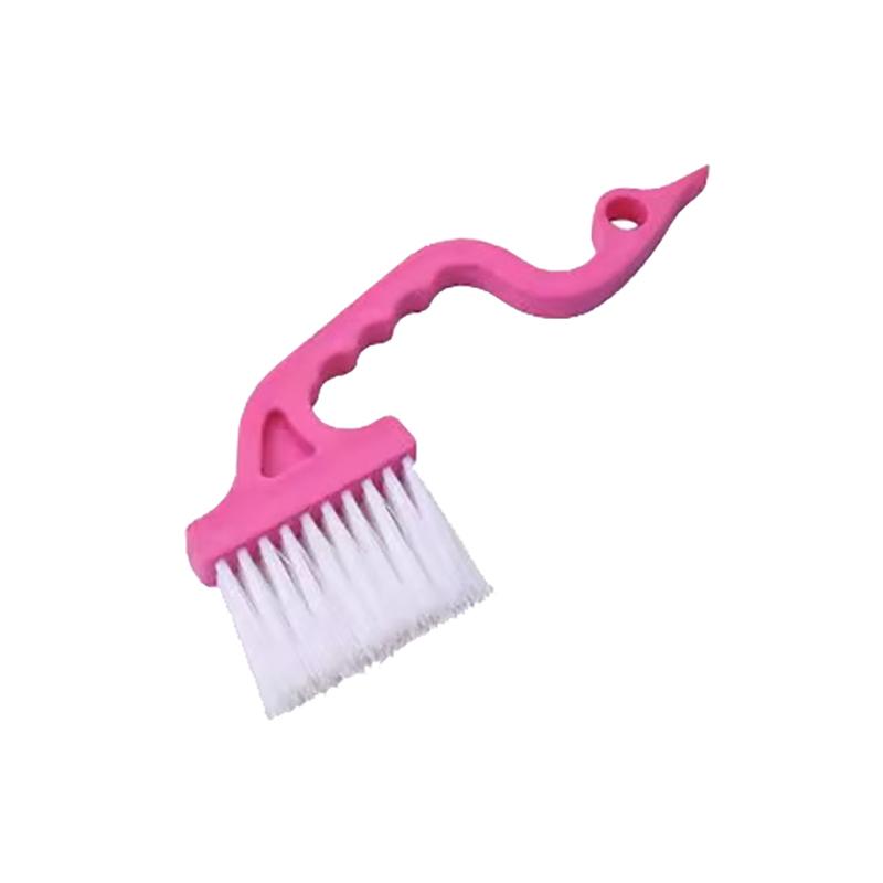 Щетка для чистки оконных пазов в форме лебедя, скребок, щетка для чистки щелей на подоконнике, кухонная щетка-колесо, кухонные принадлежности