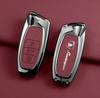 Styling Metal Leather 3 Buttons Car Remote Key Case Cover Shell For Lamborghini Urus Huracan Aventador Premium Car Accessories XX3