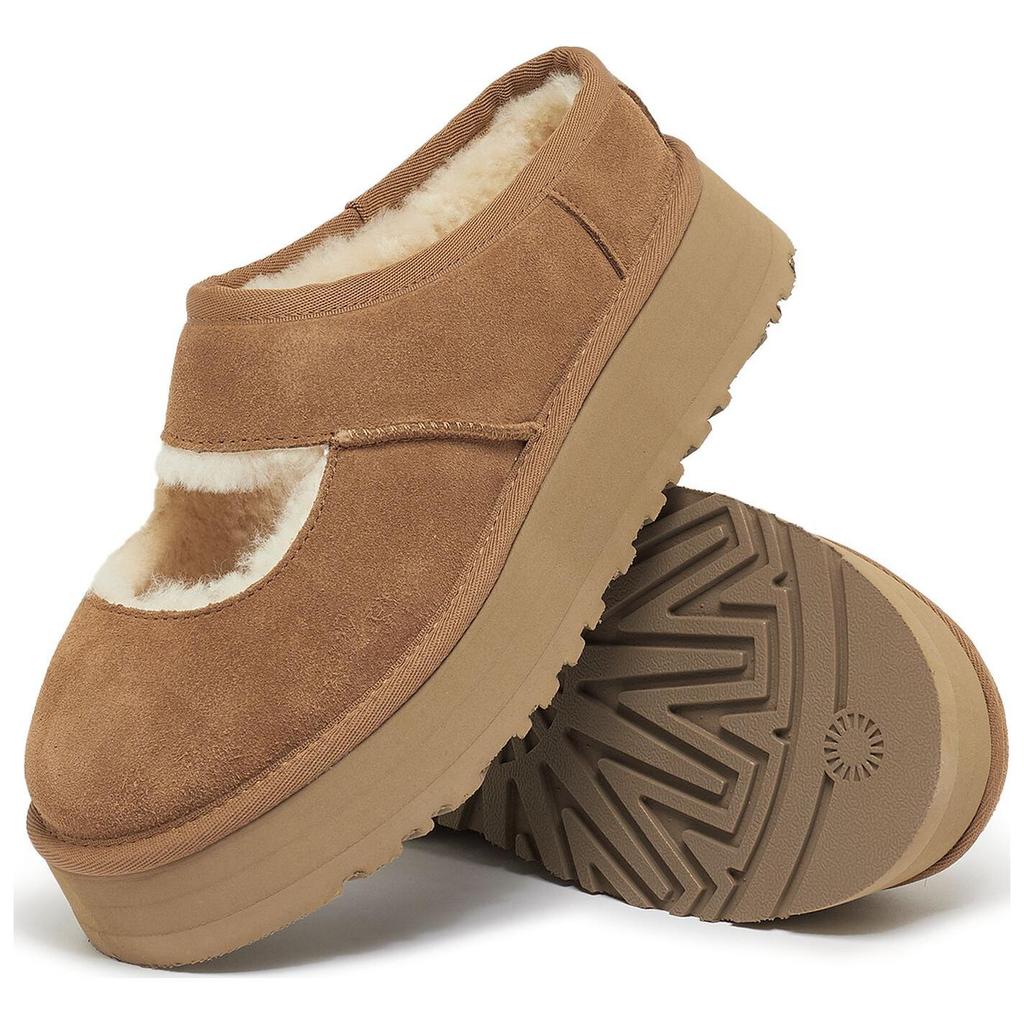 UGG Bea Mary Jane Chestnut Women Sneakers Brown 1167612-CHE