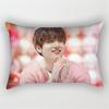 Boys Kpop Bangtan Bts Print Pillowcase Cover Bed Seat Square Pillow Cover Home