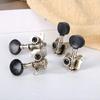 Ukulele 2L2R Tuning Peg Machine Head Button Open Gear Tuners Ukulele DIY Parts