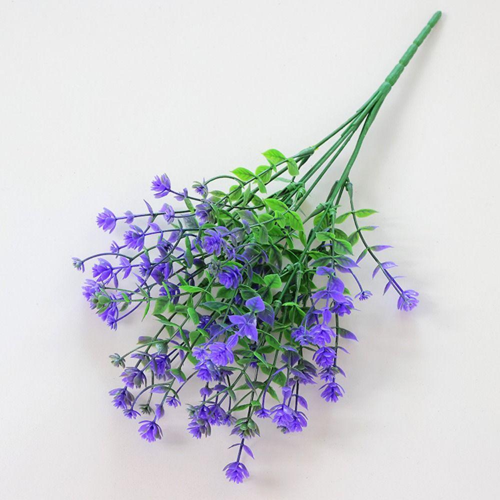 33cm Length Fake Eucalyptus Plant Plastic Eucalyptus Bouquet Interior Decor