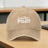 Кепка с логотипом Plant PILOT  Для походов, рыбалки, дышащая, хип-хоп, унисекс, женская, модный принт, бейсболки