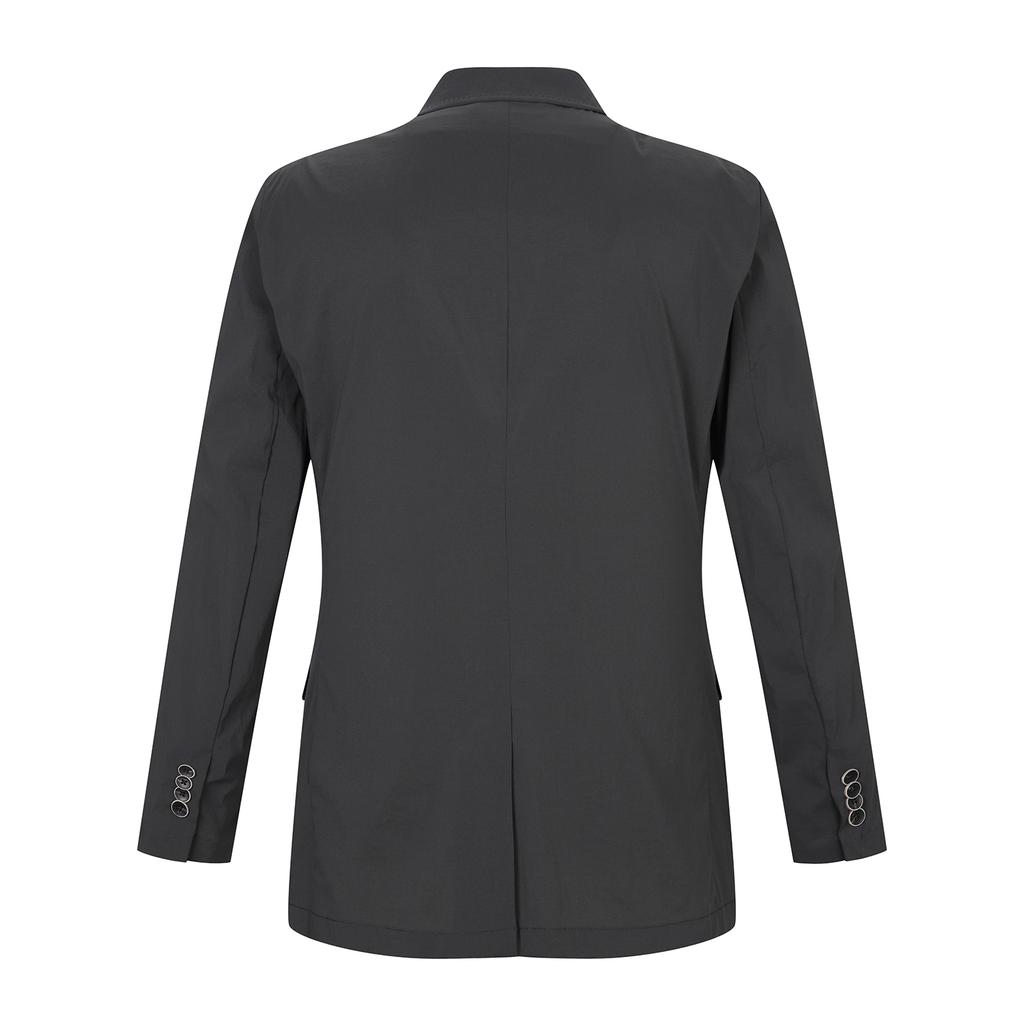 Ferraromilano Nylon Spandex Lightweight Jacket Charcoal (Am0Ejk20438)