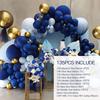Темно-синие шары Globos Арка из воздушных шаров Гирлянда Комплект Украшения для дня рождения Принадлежности Свадебные украшения