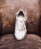 KHIHO Oblique Panel Sneakers Beige