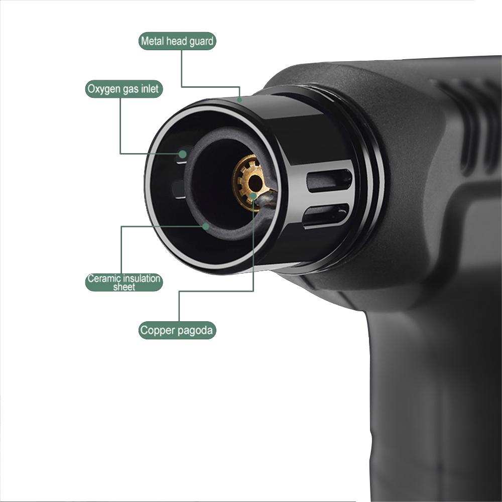 Зажигалка, регулируемая многоразовая турбогазовая зажигалка с пламенем, уличная зажигалка для кемпинга, барбекю, ветрозащитная зажигалка