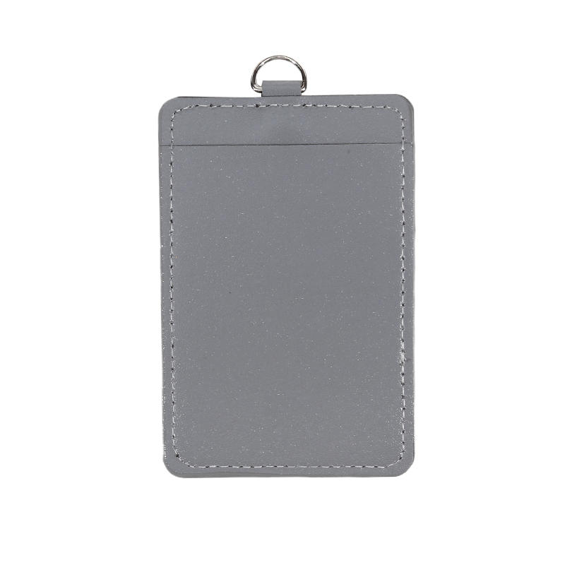 Simple Chest Card Holder Multi Slot PU ID Card Holder Practical and Durable Factory Work Card Student Card Holder