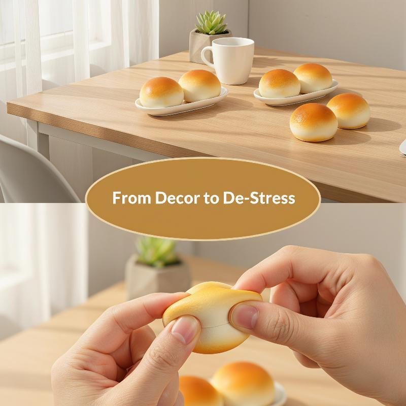 Simulation Milk Bread Squeeze Taba Toy Safety And Health Food-Grade Silicone Material Squeeze Toy Soft Relief Slow