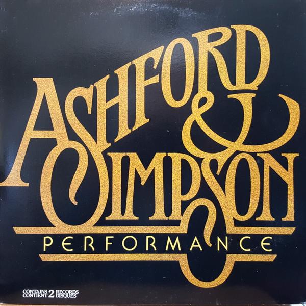 Виниловая пластинка ASHFORD SIMPSON Performance 2WB3524 Warner Bros. Канада 1981 года SoulFunk Б/у