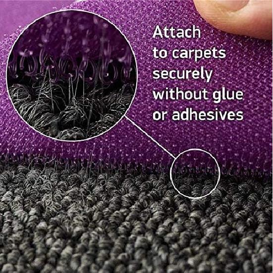 63 Pieces Arrow Carpet Markers for Classroom, Social Distancing and Wait Line Up Flexible Group Activity Game (6 Inches)