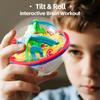 3D Magic Ball Labyrinth Brain Teaser Smart Puzzle 100 Levels Globe Toy Educational Montessori Game for Kids