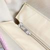 Large Capacity Shopping Straw Bag Polyester Summer Beach Handbag Stripe Woven Tote Bag  Female