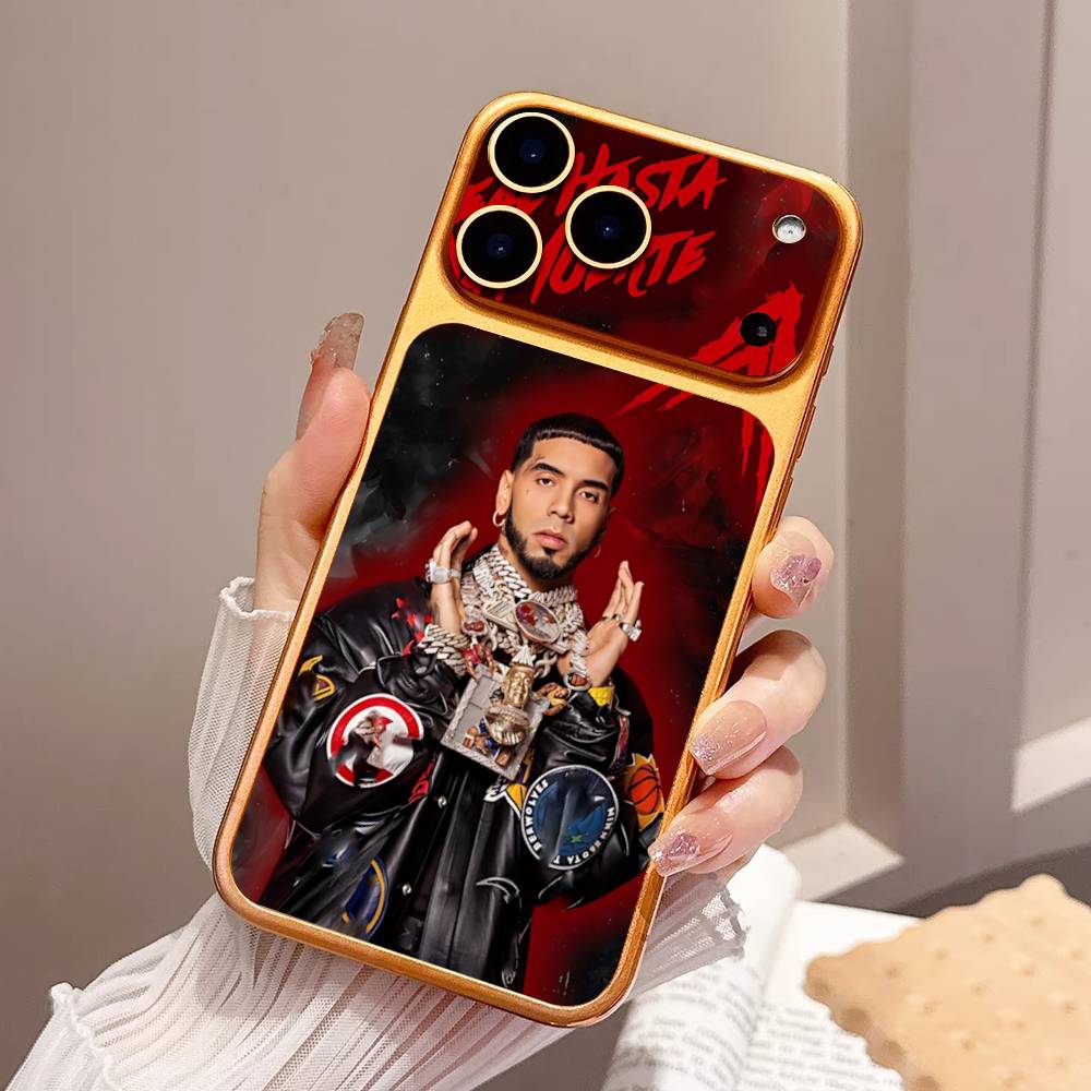 Стикер-обертка для телефона Rapper Singer A-AnuelS AA для IPhone17 Pro/17pro Max, Декаль на корпус, Защитная пленка для задней панели, Полное покрытие