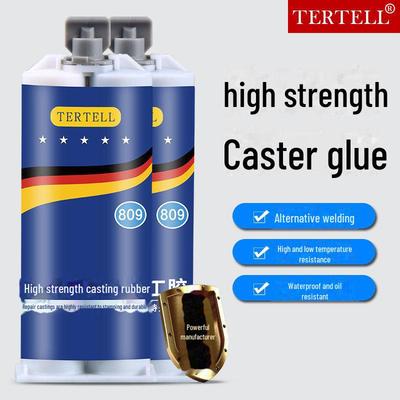 Термостойкий клей AB для металла, железа, цемента, пластика - высокопрочный клей для литья, сварки, заполнения, шлифования и сверления.