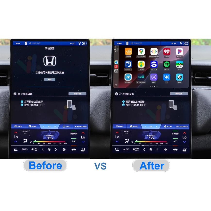 Для Honda eNS1 eNP1 WIZCAR A3 Умная карта Музыкальная шкатулка Преобразовать Carlife в Android Auto для DONGFENG HONDA e:НС1 е:НП1