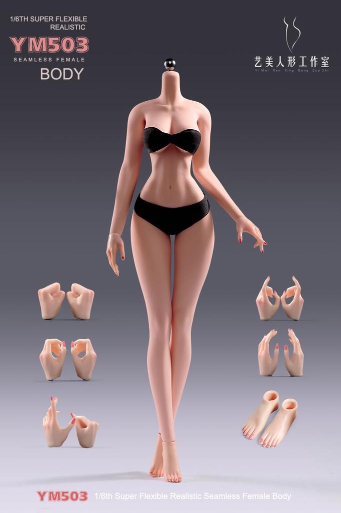 Масштабная Женская Бронированная Супер Гибкая Бесшовная Женская Фигурка Узкая и Грудастая Миниатюрная Фигурка Действия Кукла 1/6 Тело, 12-дюймовое, Тело, Стройное, Пышное,