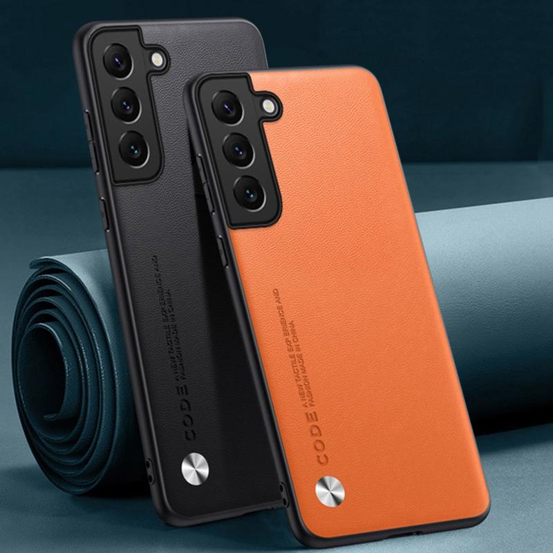 Роскошный чехол из искусственной кожи для Samsung Galaxy S21 Plus S21 FE Задняя крышка Силиконовая защита Чехол для телефона для Samsung S21 Ultra 5G