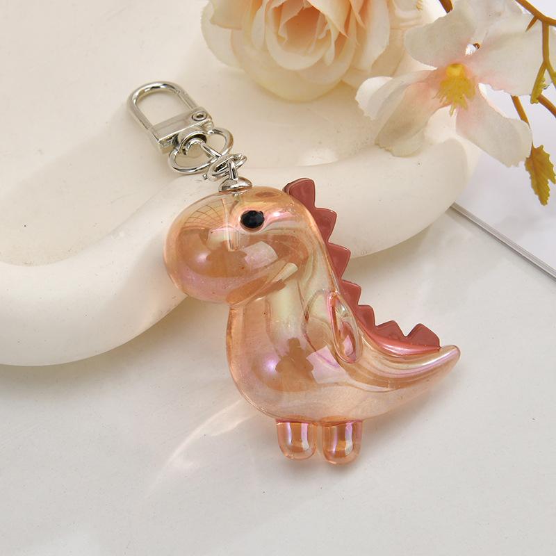 NEW Cute Acrylic Dinosaur Keychain, Paired With Sturdy Buckle, Daily Casual Backpack And Bag Decoration, Christmas Surprise Gift