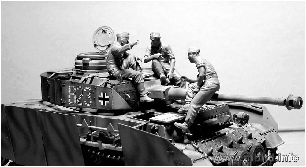 Master Box Немецкий танковый экипаж пополнение и 5 фигур в летнем стиле Пластик MB35160 1/35 Отдых, Фигуры, Модель,