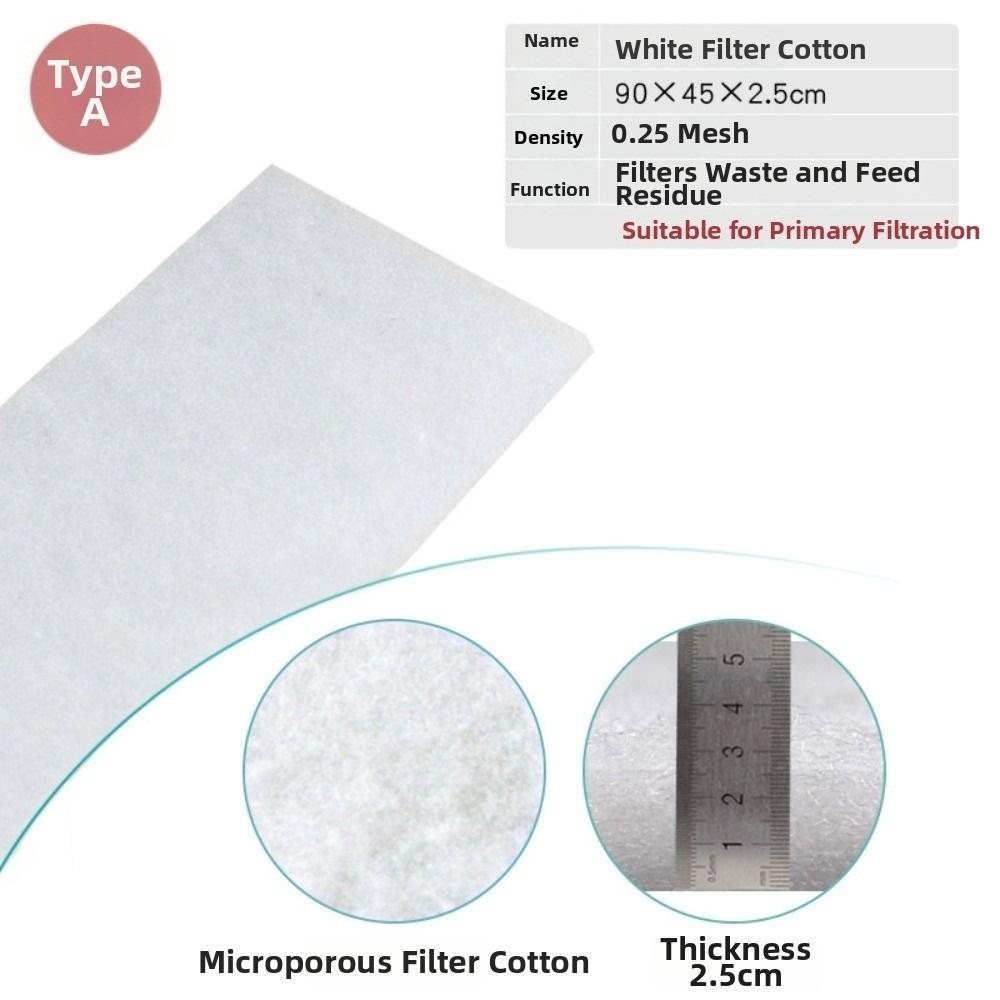 Reusable Fish Tank Filter Easy to Use Filter Sponge Durable Filter Cotton Aquarium Use