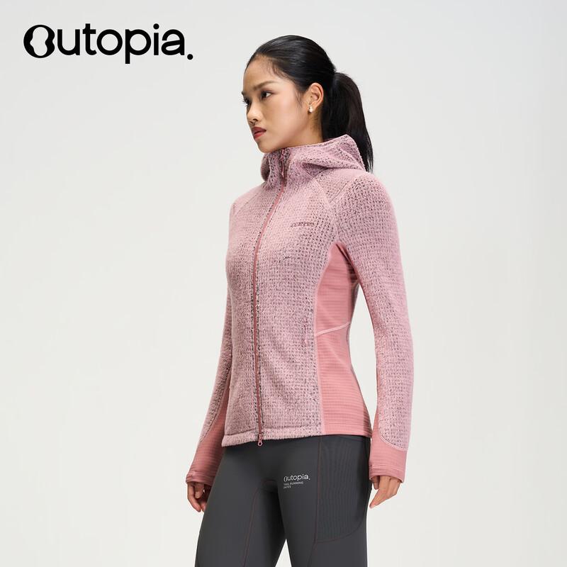 OUTOPIA Wool Loft Women's Hooded Fleece Jacket