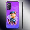 Мультяшные лапки Человек-патруль Чехол для телефона Samsung S24 Ultra S23 S22 S20 Fe S21 Plus A54 A34 A24 A53 A13 A16 Стеклянная крышка