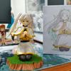 Frieren Beyond Journey's End Double Head Sculpt GK Anime Figure Collectible Desktop Decor Gift for Anime Fans