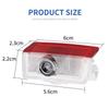 2Pcs Car LED Welcome Projector Light Door Lamp For Mercedes Benz W212 W205 AMG ML W166 W176 W177 W213 W246 GLB GLC GLA GLE1 GLS DNOPR1