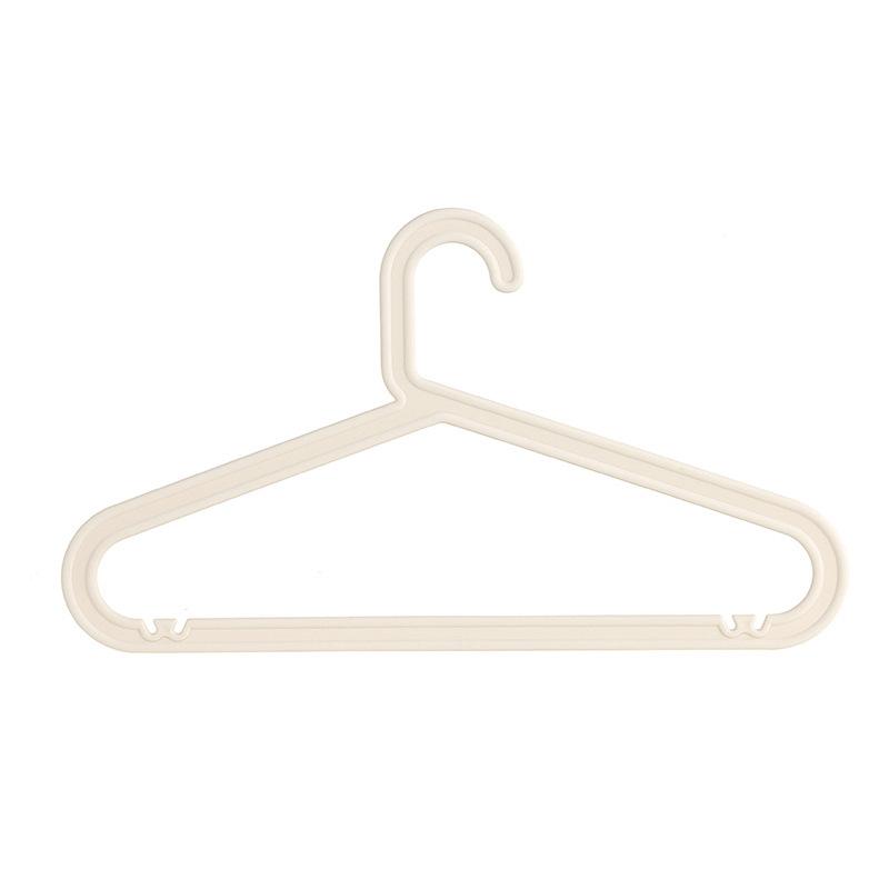 Товары для дома Товары без следов Вешалка для одежды Бытовая пластиковая для взрослых Многофункциональные нескользящие белые вешалки