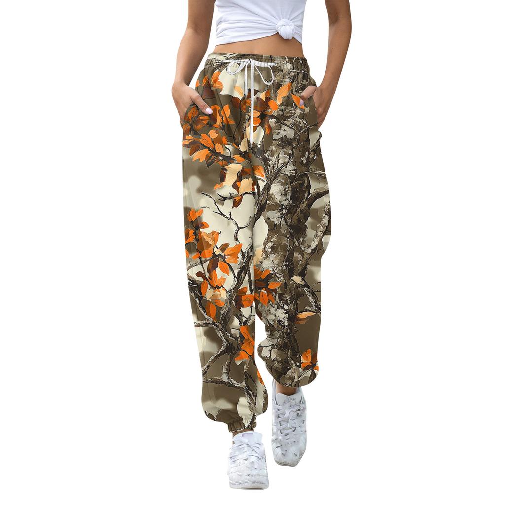 Kids Sport Printed Gradient Drawstring Pocket Casual Sweatpants Pants