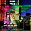30 м/100 футов 5050 RGB светодиодная лента для улицы водонепроницаемая с пультом дистанционного управления, интеллектуальное управление через приложение с синхронизацией музыки внешний трос для балкона