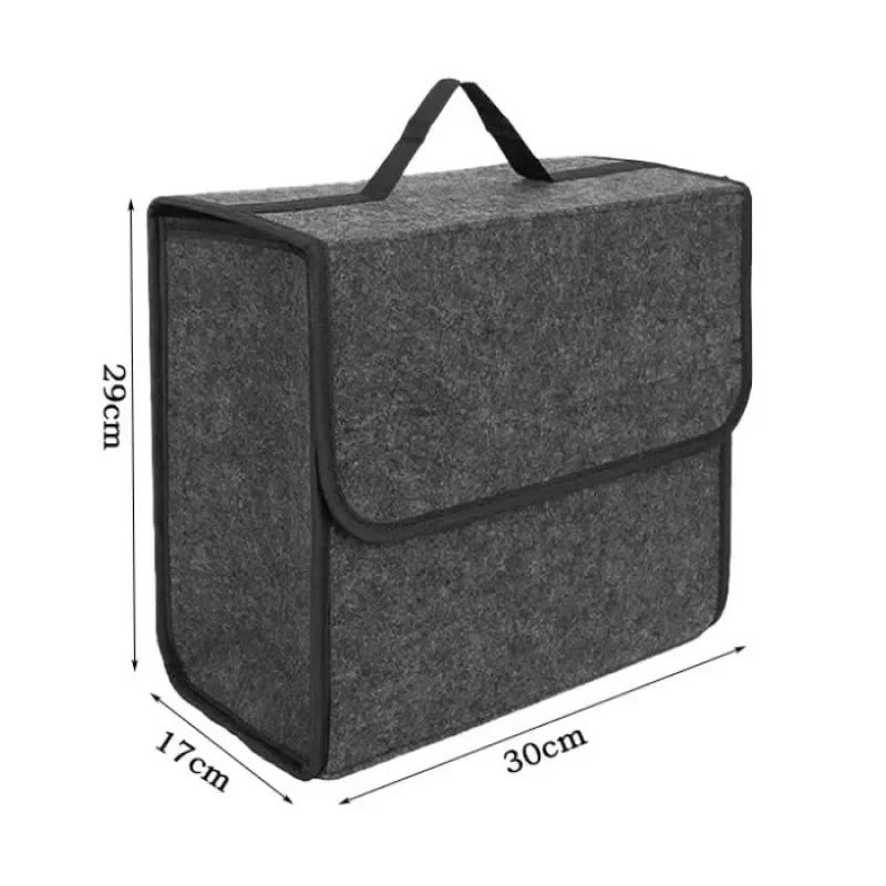 Автомобильный органайзер для сумок, складной автомобильный ящик для хранения, нескользящий огнестойкий органайзер для багажника автомобиля