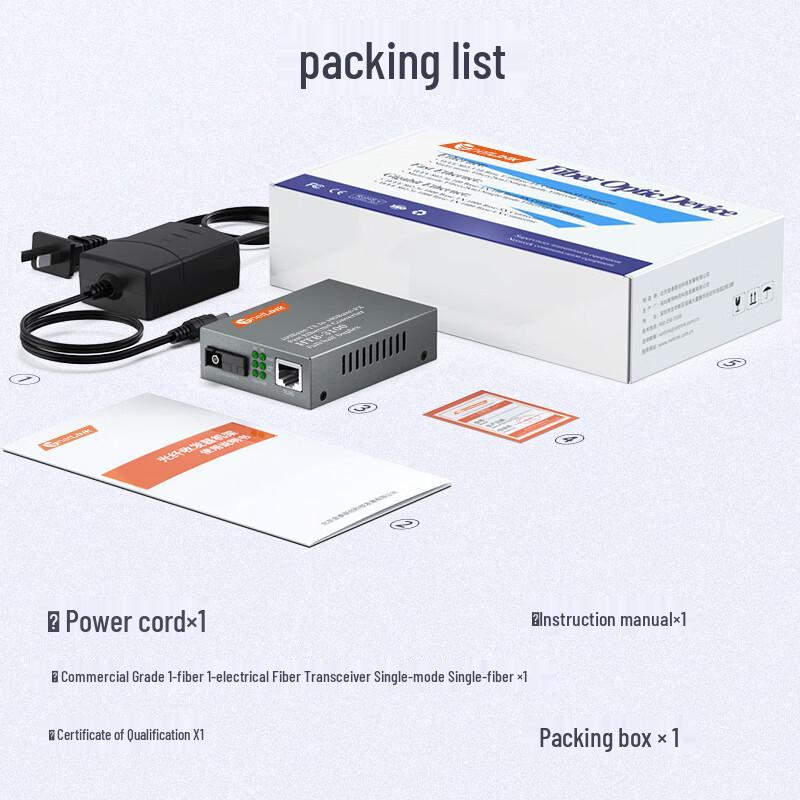 NetLINK HTB-3100B 100 Мбит/с Оптический медиаконвертер