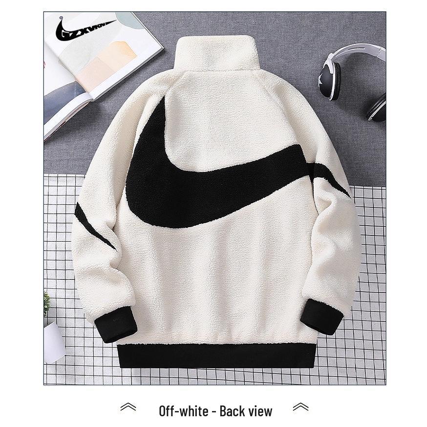 Двусторонняя куртка из овечьей шерсти: Модный мужской и женский хлопковый стеганый пальто Зима 2025