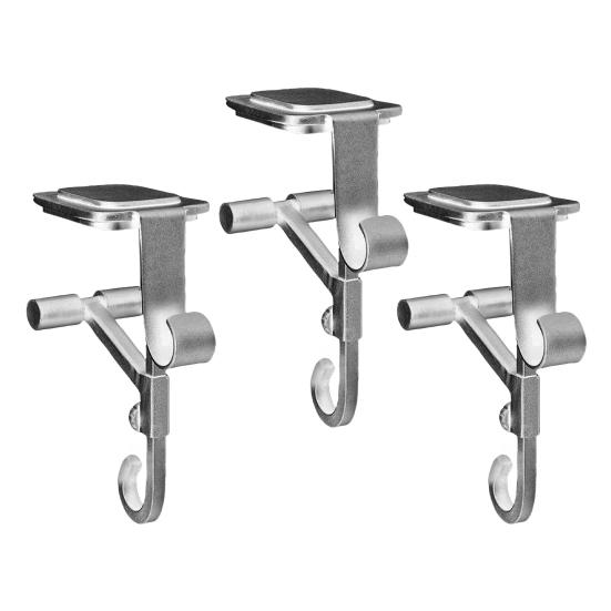 Fireplace Stocking Hook Mantle Garland Hanger Strong Load-bearing Adjustable Design Heavy Duty 2-in-1 Stocking Garland Holder